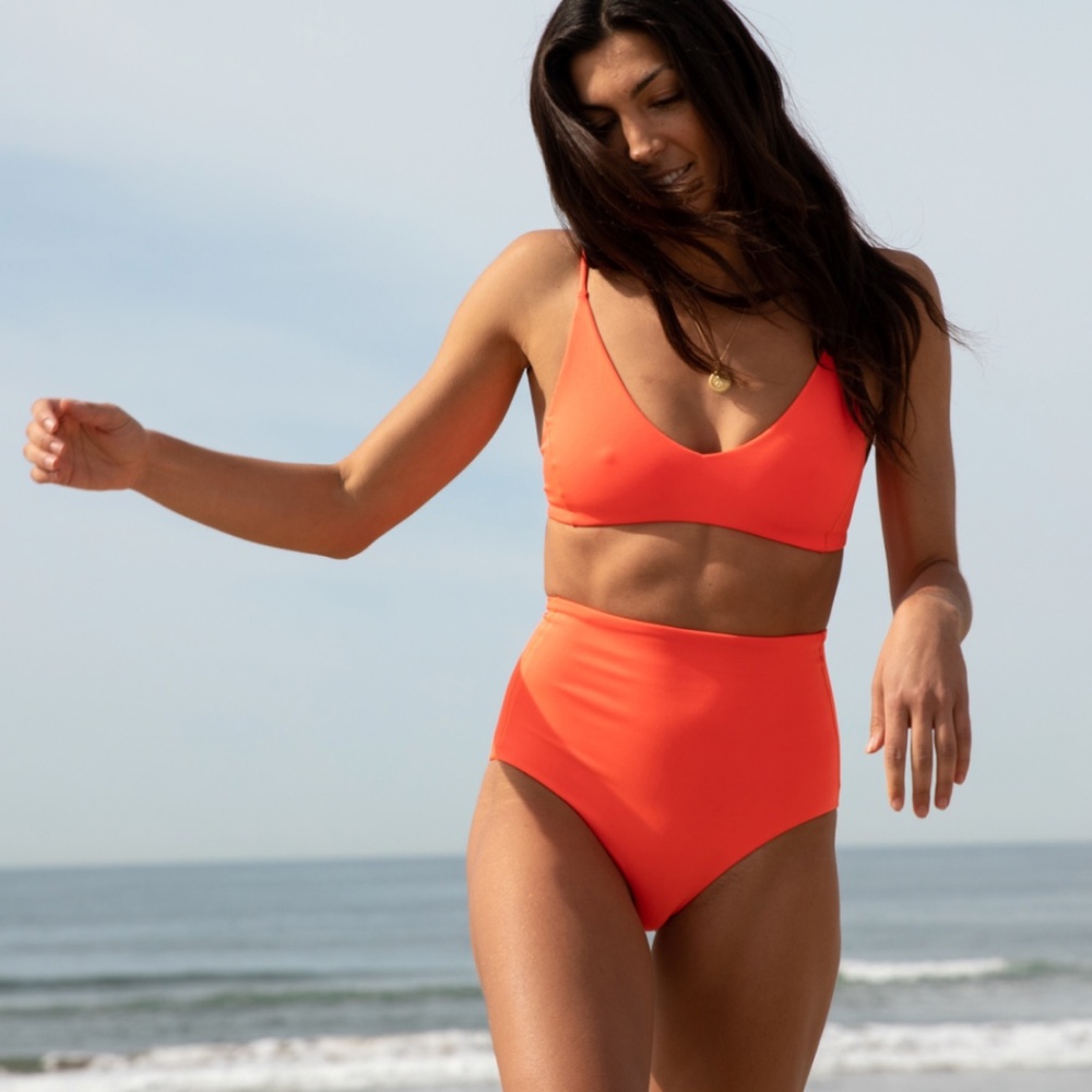NWT - Left on Friday Hi Tide Bottom (S) - Aperol/Orange